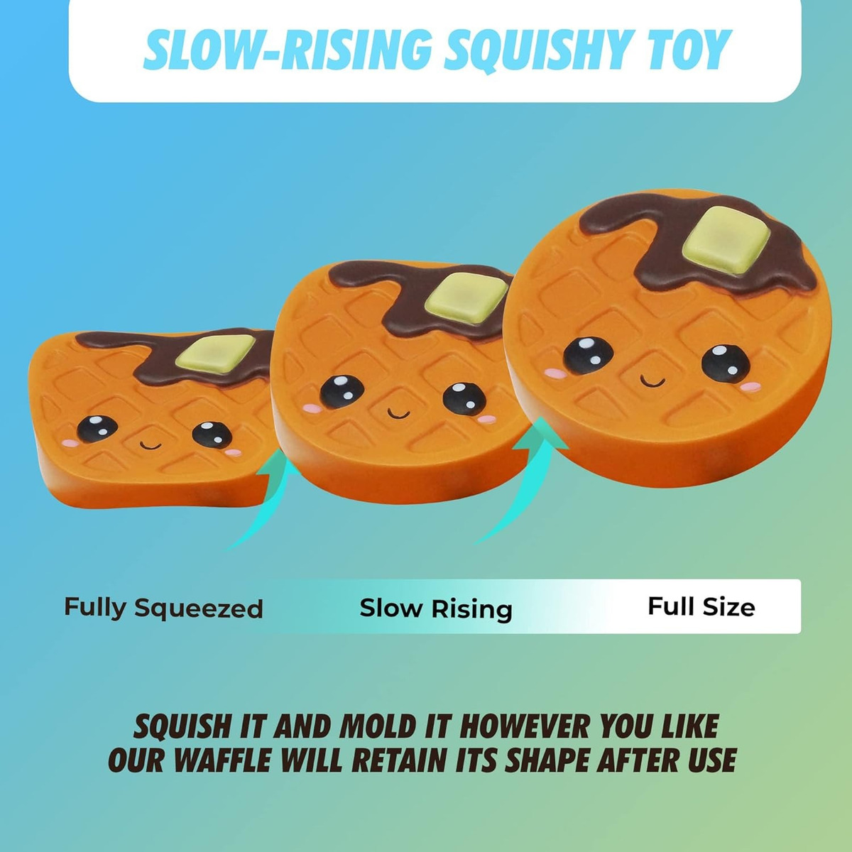 Squishy Ja Ru Galleta Antiestres Juguete Infantil Calidad Tx