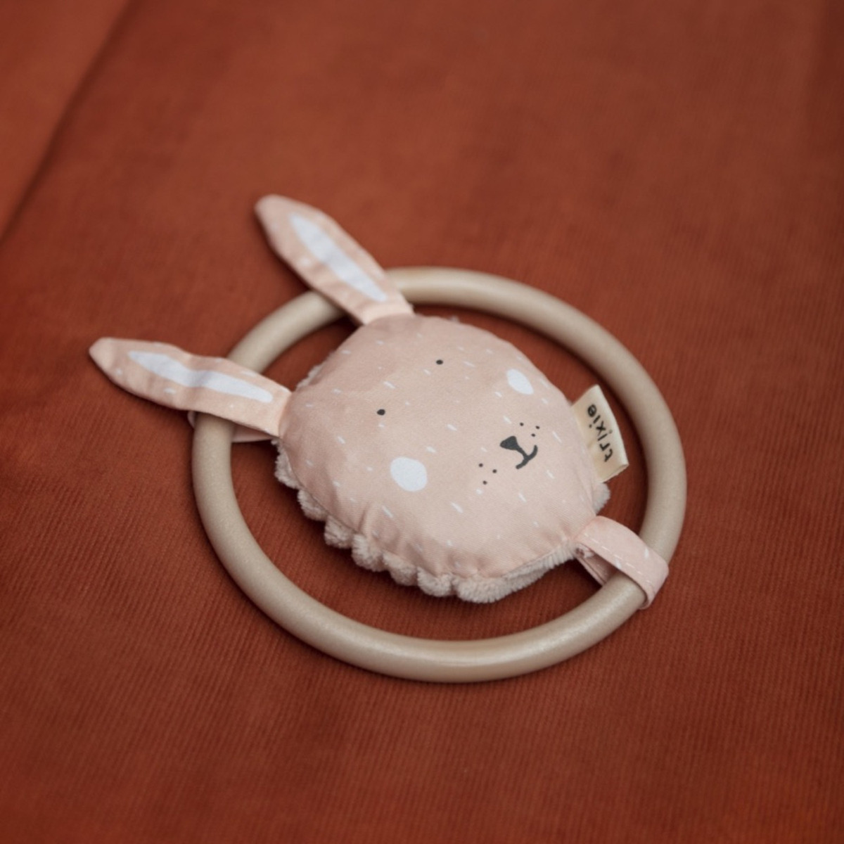 Sonajero Bebe Animales Sonido Trixie Baby Premium Trex