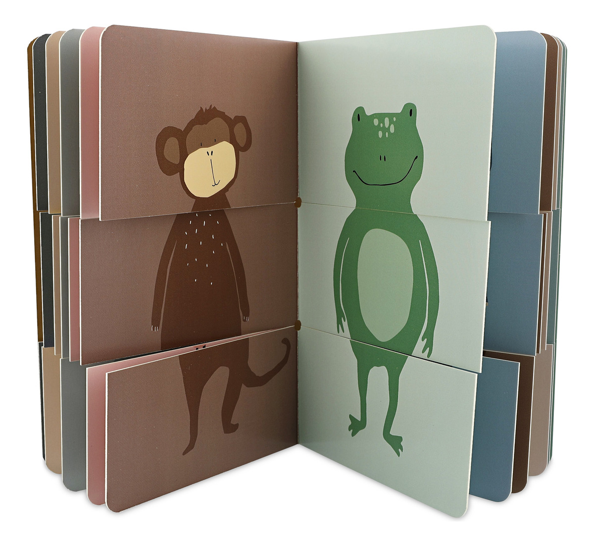 Libro Flip-flap Infantil Animales Trixie Aprendizaje Tx