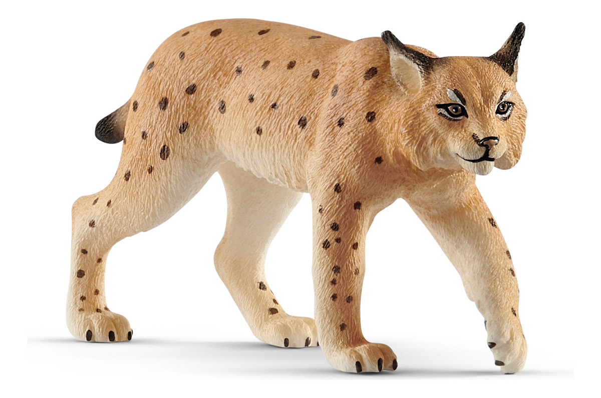 Figura Lince Salvaje Realista Wild Life Schleich Muñeco Tx