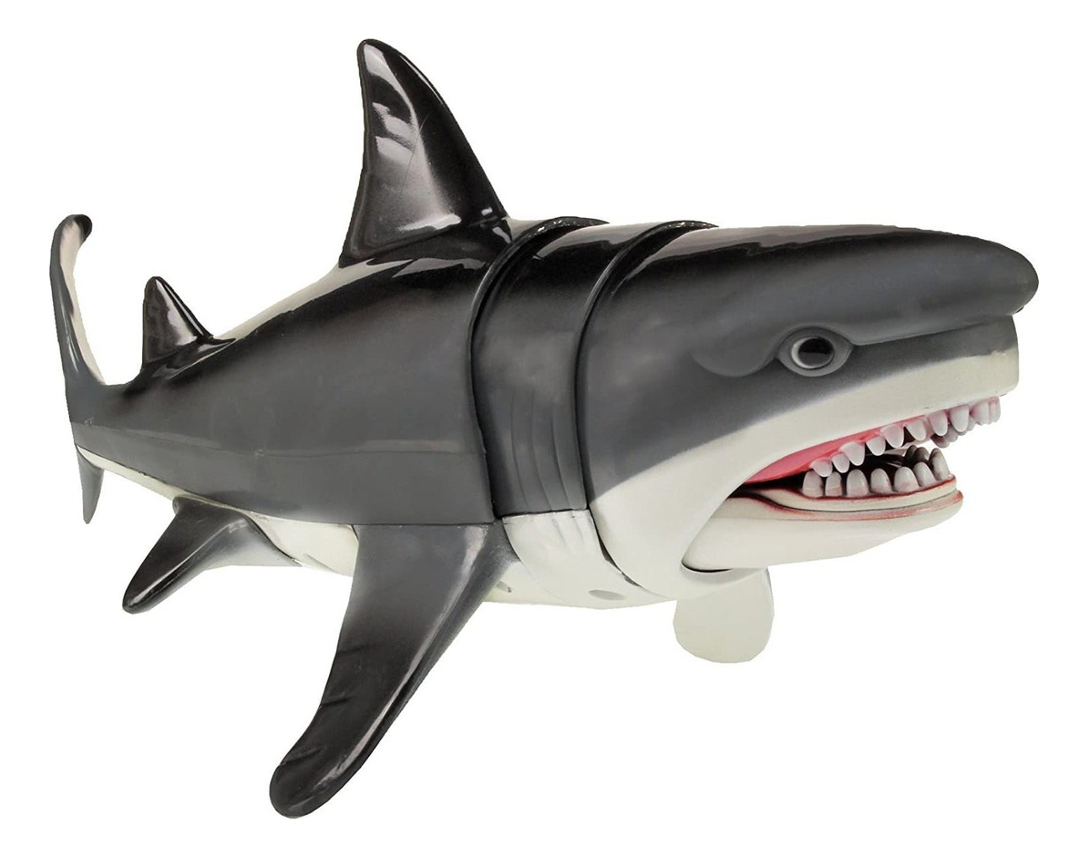 Figura Tiburon Blanco Mordedor Mandíbula Safari Niño Trex