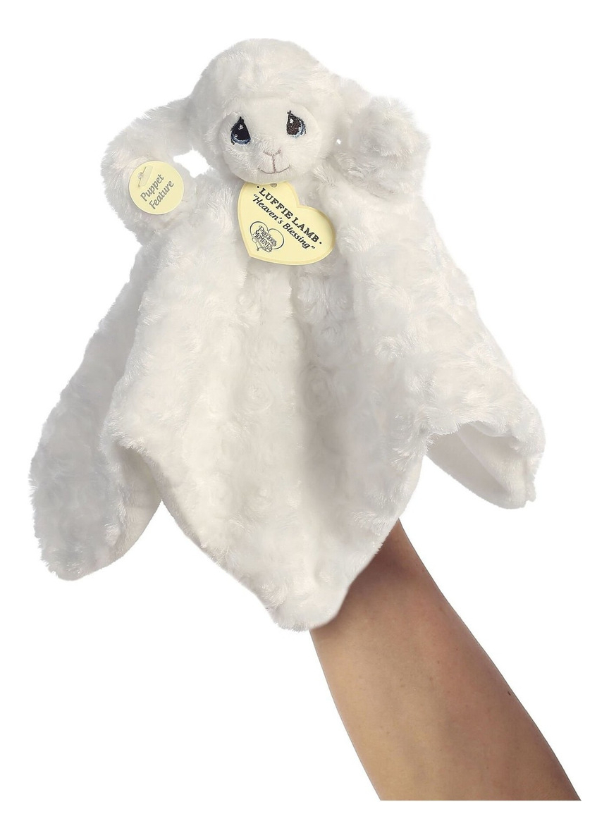 Peluche Aurora Oveja Marioneta Títere De Mano Felpa Suave Tx
