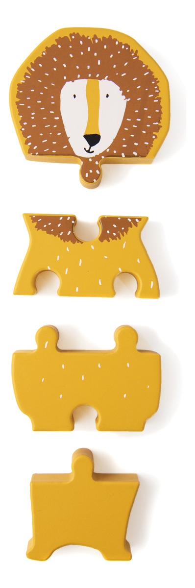 Puzzle Rompecabezas Animales Cuerpo Madera Trixie Trex