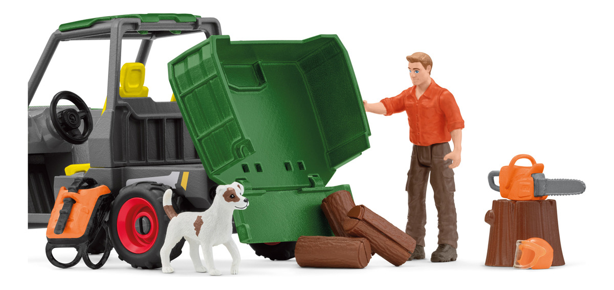 Set Granjero Con Camioneta Y Accesorios Schleich Niños Trex