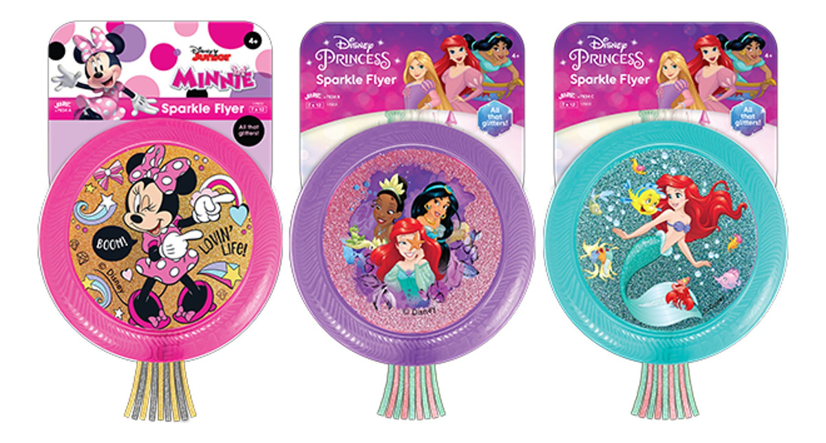 Lanzador Disco Frisbee Plato Volador Disney Minnie Jaru Trex