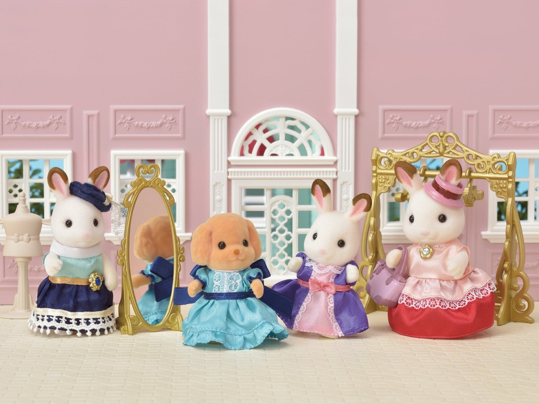 Sylvanian Families Set Boutique Moda Juguete Accesorio Tx