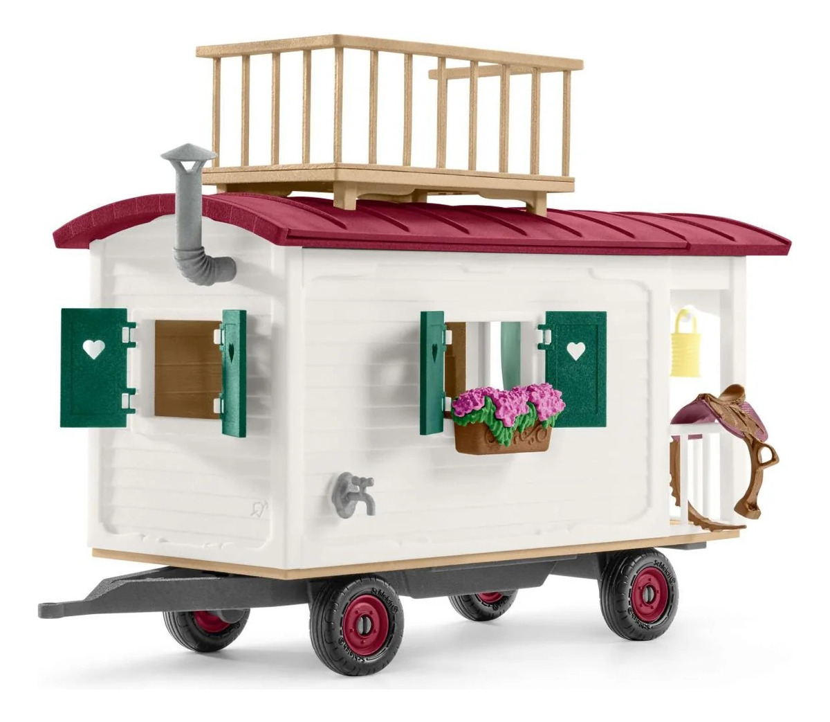 Set Entrenamiento Secreto Caravana Schleich Caballos Trex