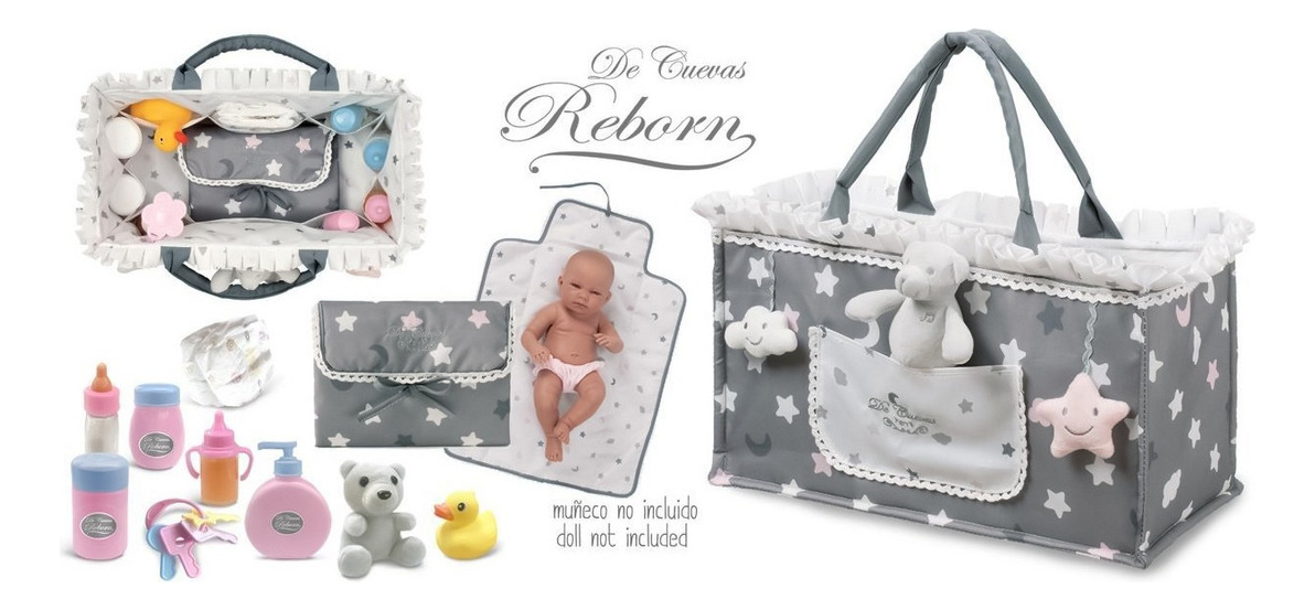 Canastilla Canasta Reborn Sky De Cuevas Bebes Infantil Trex