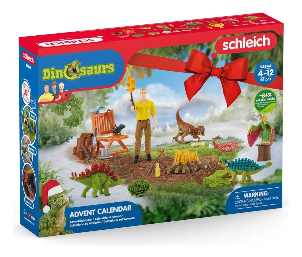Figura Calendario De Adviento De Dinosaurio 24pcs 4-12 98644