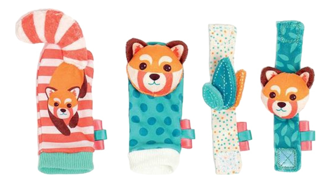 Sonajero Pies Y Manos Ludi Experiencia Sensorial Para Bebe