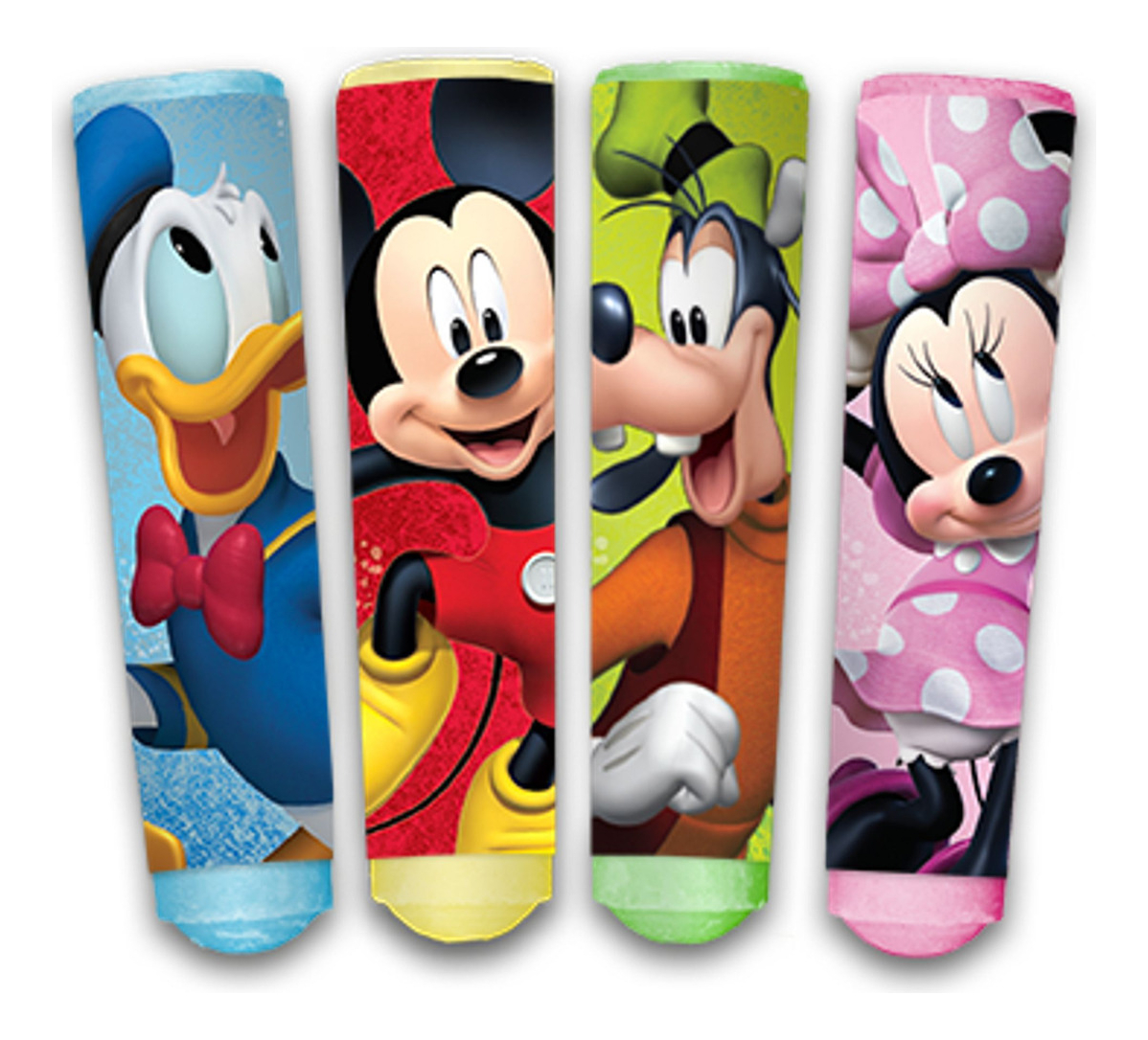 Pack 4 Tizas Disney Junior Mickey Mouse Ja Ru Infantil Trexç