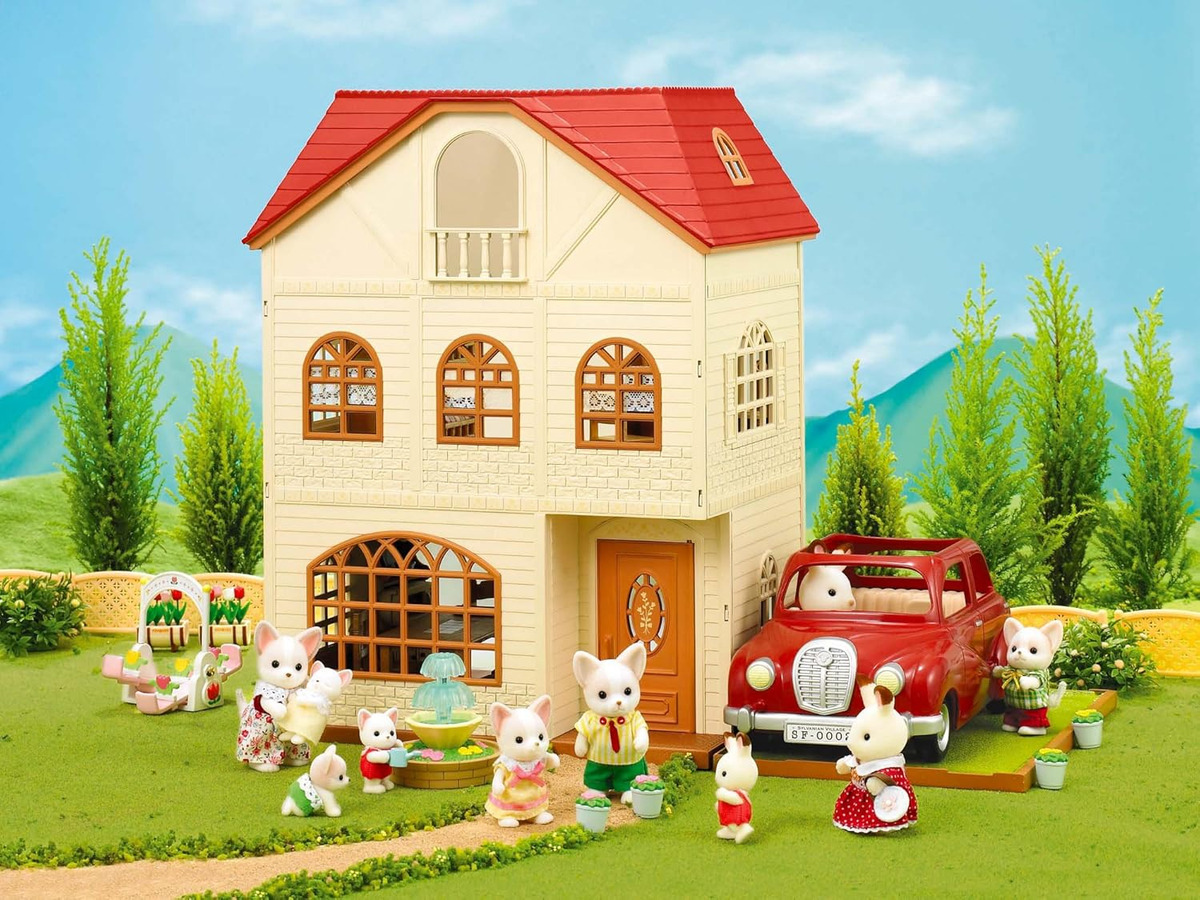 Sylvanian Families Casa De 3 Pisos Juguete + Figura Trex ®
