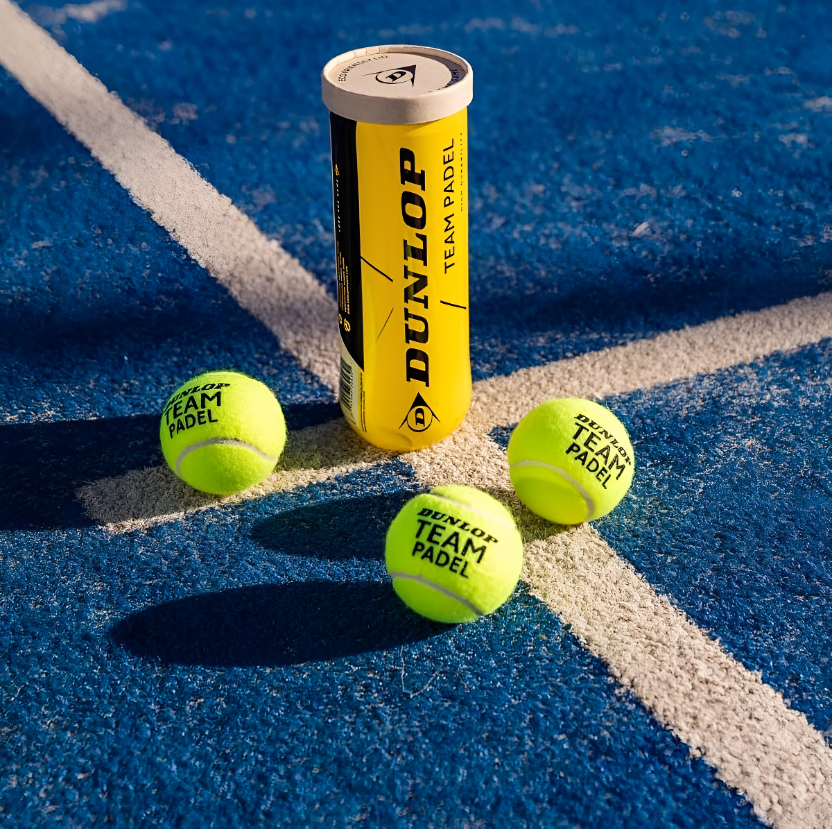 Pelotas De Padel Dunlop Team Padel High Durability X 3 Trex