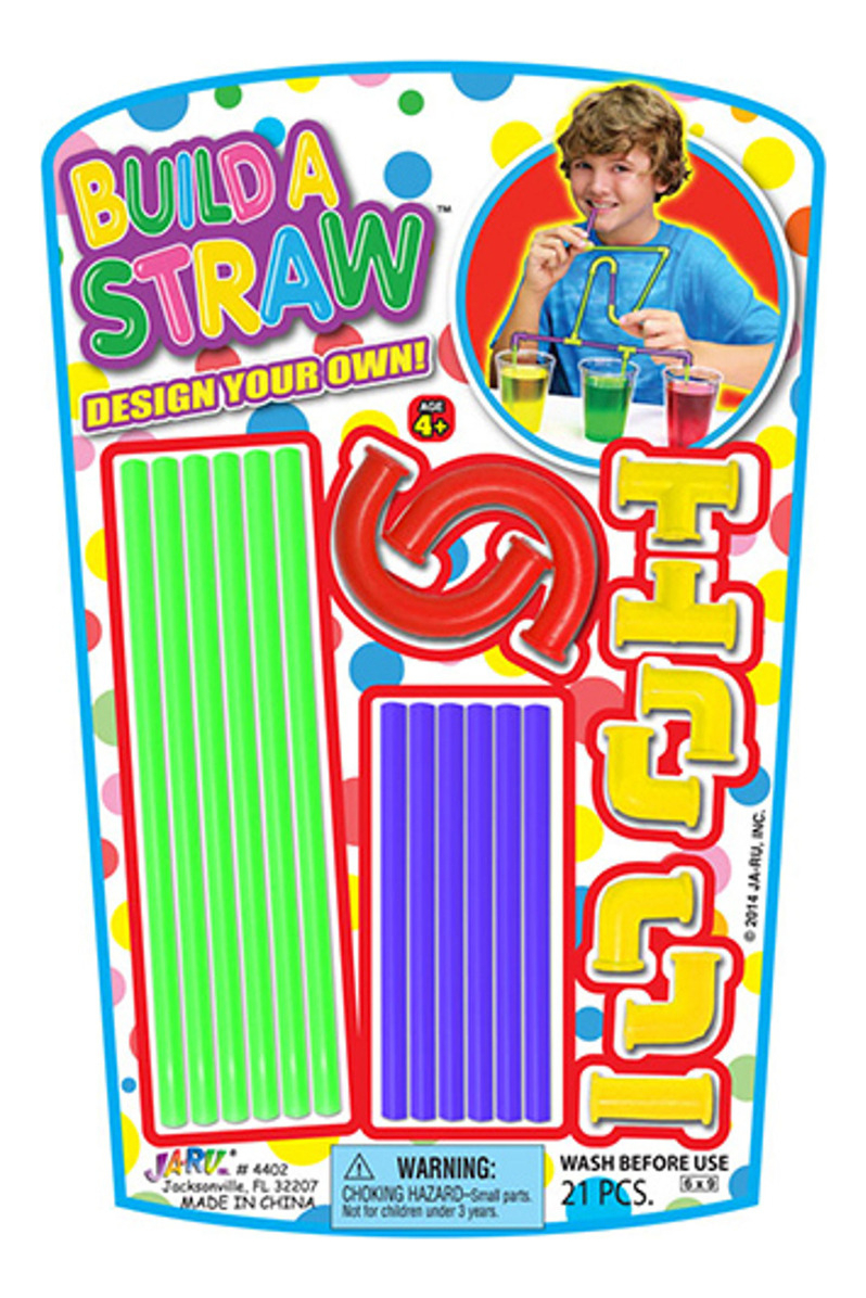Pajita Sorbito P/ Construir Jaru Diviersion Infantil Juego
