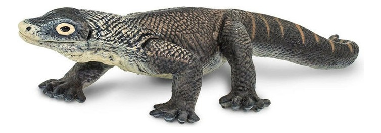 Dragon Komodo Lagarto Sin Alas Realista Safari Figura Muñeco