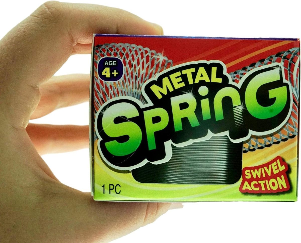 Juego Resorte Anillo Magico Metal Jaru Spring Fidgey Toy Tx