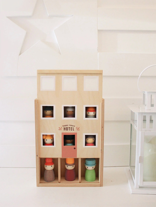 Juguete Hotel De Los Amigos Felices Tender Leaf Infantil Tx