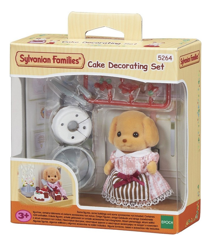 Sylvanian Families Decoración De Tortas Figura Juguete Niños