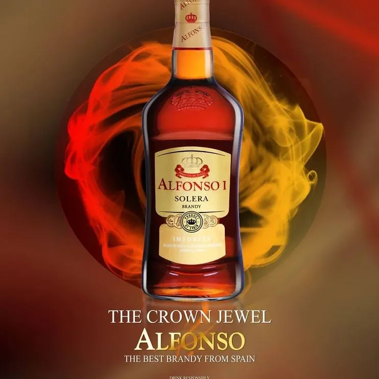 Alfonso I Solera Brandy 700 Ml Importado Francia T-rex