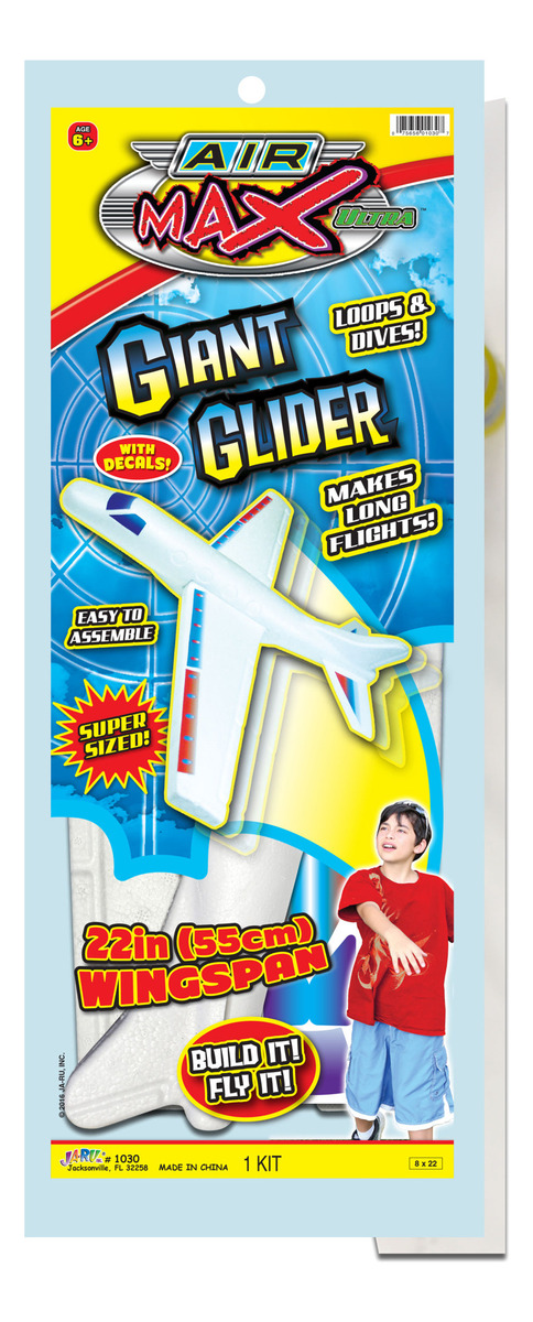 Avión Desarmable De Goma Lanzable De Mano Regalo Niños