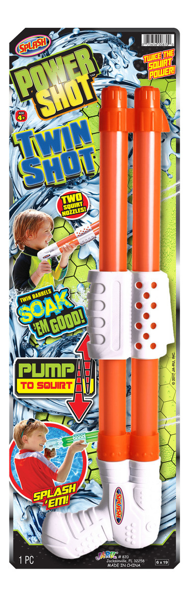 Escopeta Pistola Agua Power Shot Splash Infantil Ja Ru Trex
