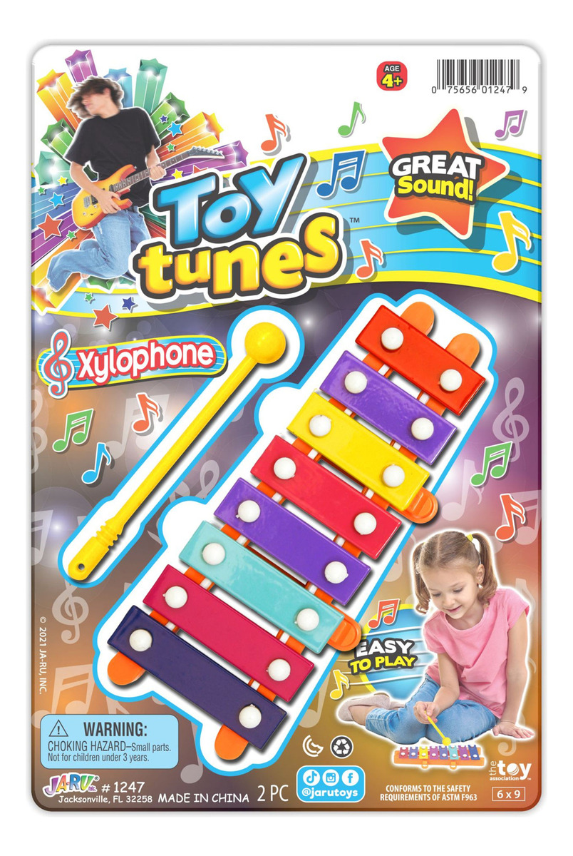 Xilofono Ja Ru Juguete Infantil Percusion Musica Trex