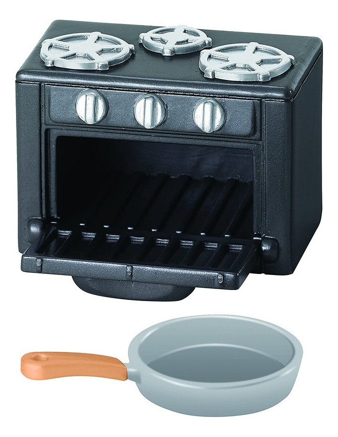 Sylvanian Families Set Horno Cocina Juguete Accesorio Trex