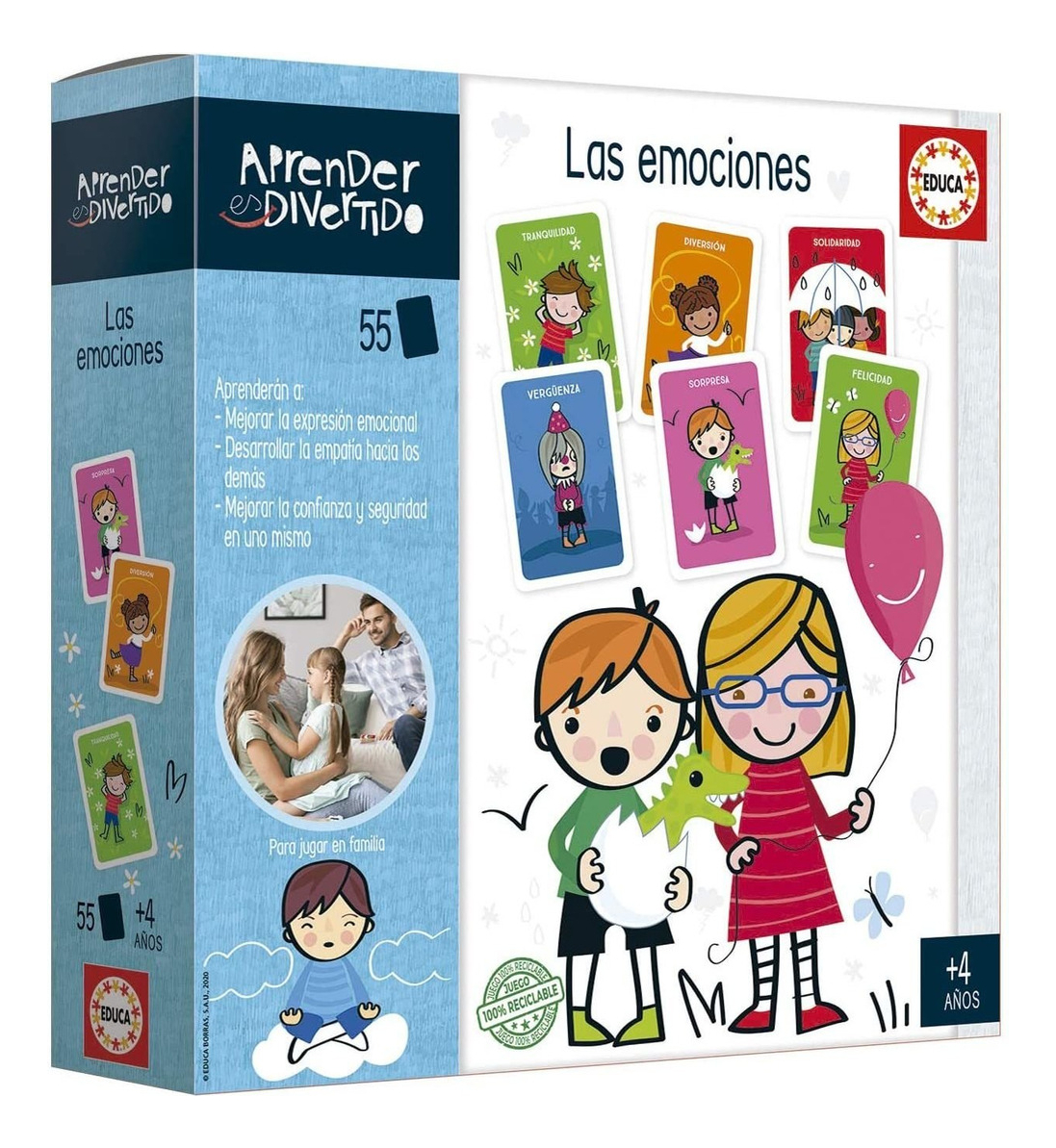 Puzzle Aprender Las Emociones Rompecabezas Educa Niños Trex