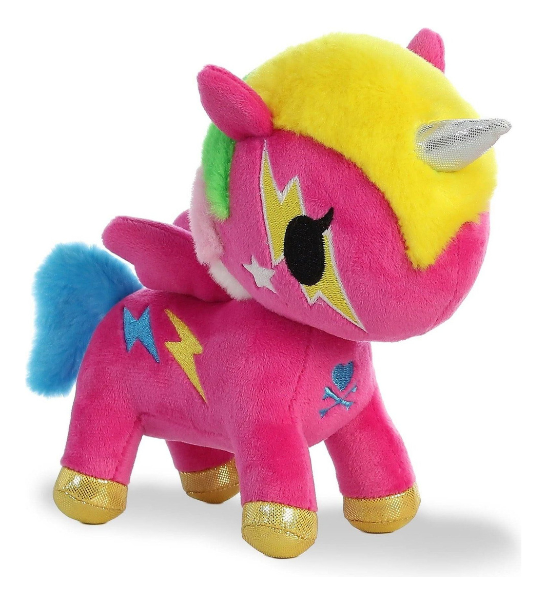 Peluche Unicornio Comet Rayo Neon Tokidoki Felpa Aurora Trex