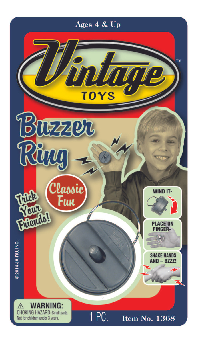Juguete Broma Buzzer Ring Vibrador Mano Ja Ru Chasco Trex