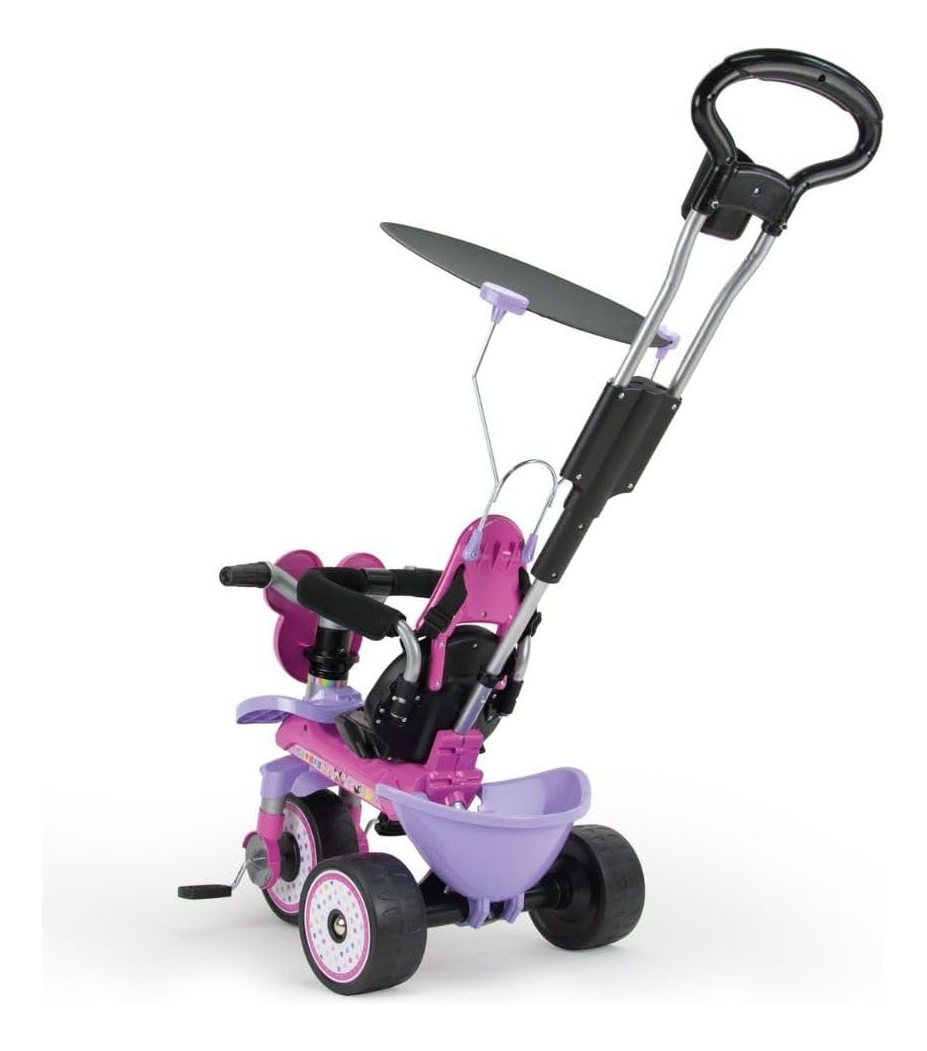Triciclo Cochecito Evolutivo Minnie Mouse Injusa Infantil Tx