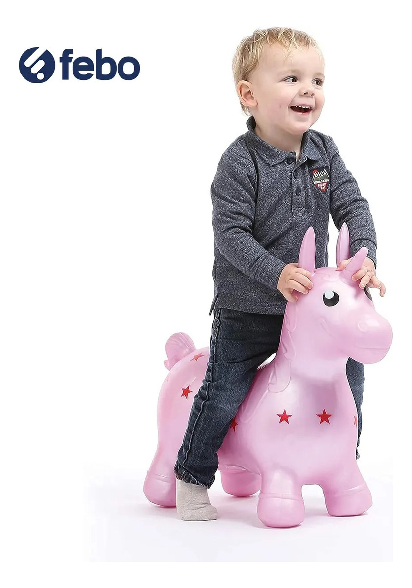 Unicornio Saltarin Rosa Ludi Ma Licorne +10meses 90008 Trex
