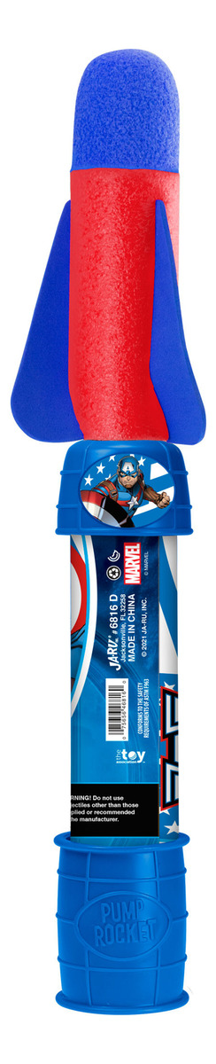 Lanzador De Cohetes Espuma Tiktok Marvel Avengers Ja Ru Trx