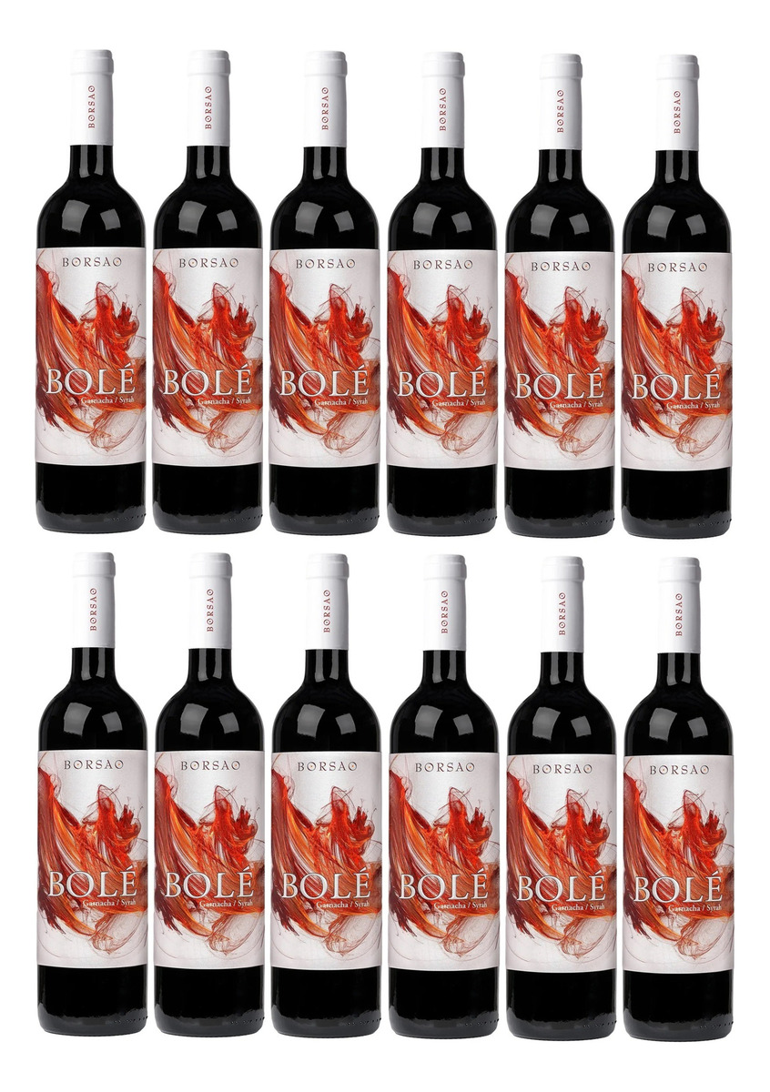 Vino X12 Bolé Reserva Tinto Borsao Botella 750ml Premium Tx