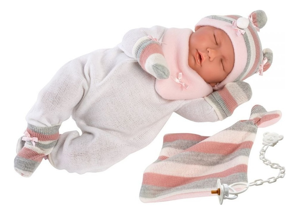 Muñeca Llorens Bimba Bebita Recién Nacida Nena Cambiador Trx