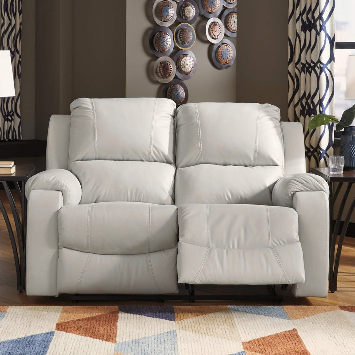 Sillón Reclinable 2 Cuerpos Masajeador Electrico Living Trex