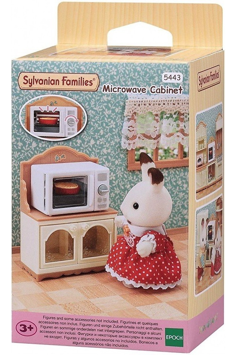 Sylvanian Families Mueble Microondas Accesorio Juguete Niños