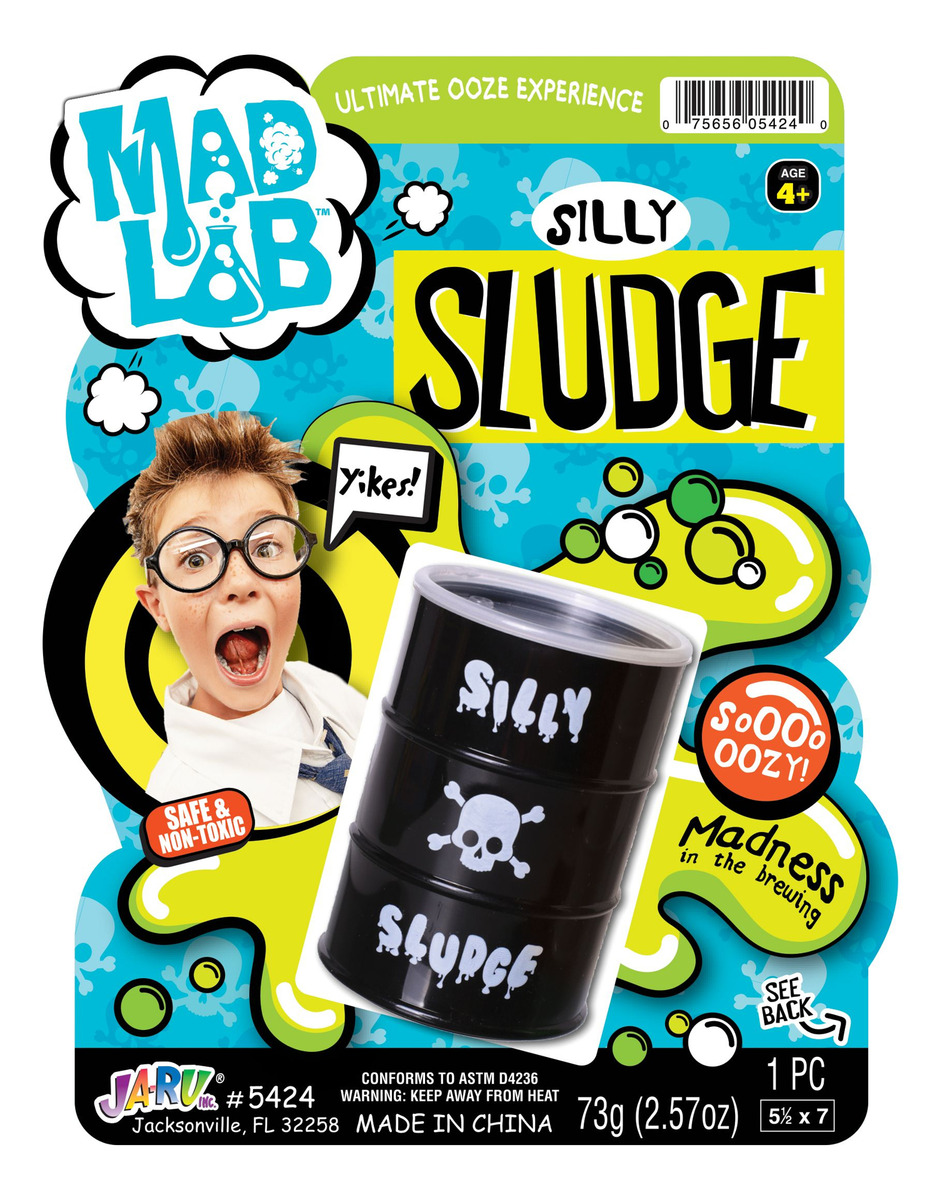 Slime Tarro Barril Mad Lab Sylly Sludge Toxico Tiktok Ja Ru