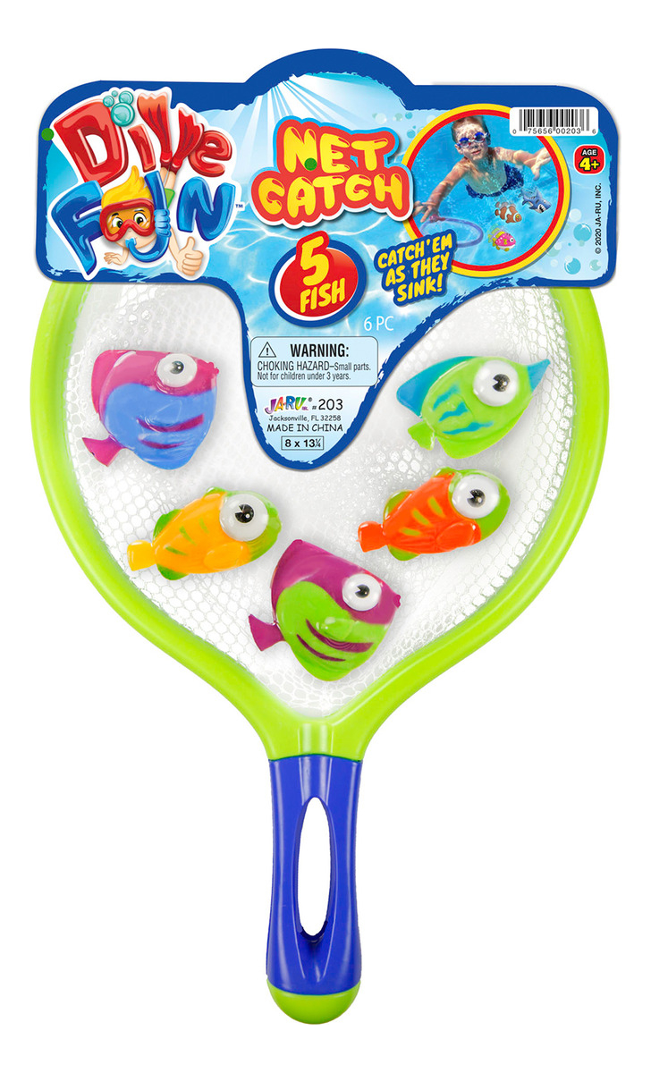 Calderin Red Pesces Pesca 5 Pesces Ja Ru Infantil Piscina Tx
