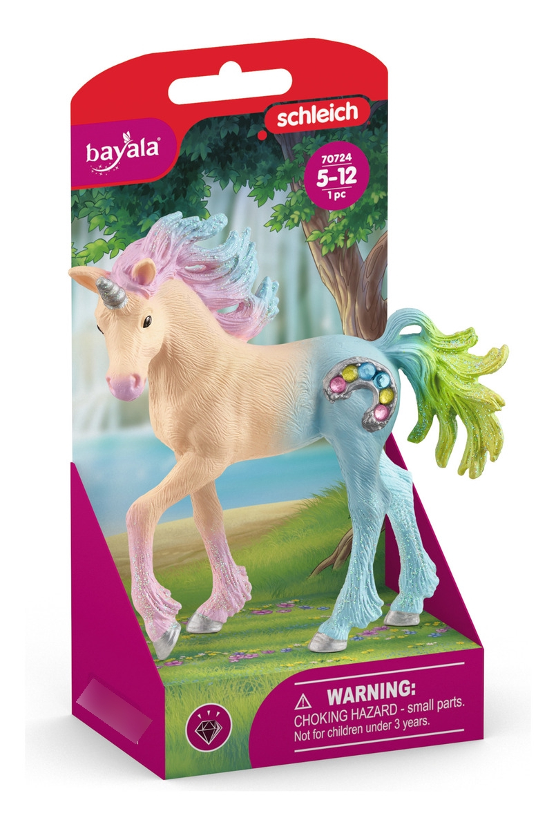 Potro Unicornio Malvavisco Schleich Bayala Colores Pastel Tx