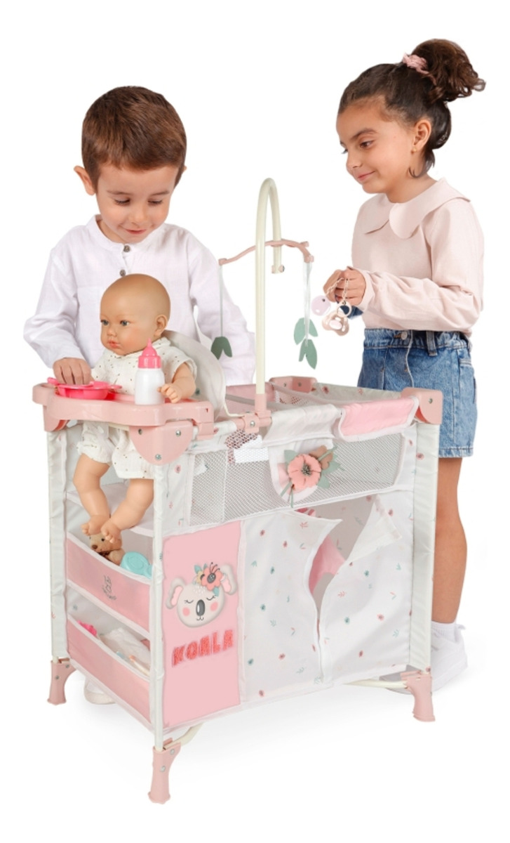 Cuna Armario Cambiador Muñeca Reborn De Cuevas Koala Trex