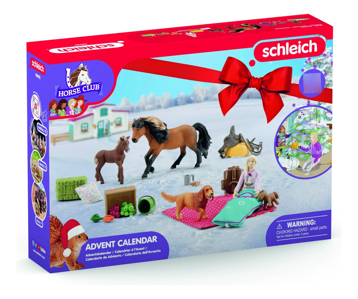 Set Figuras + Acc Calendario Adviento Caballos Schleich Tx