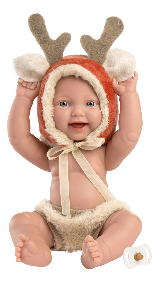 Muñeca Llorens Mini Baby Tierna Modelos Divertidos Trex