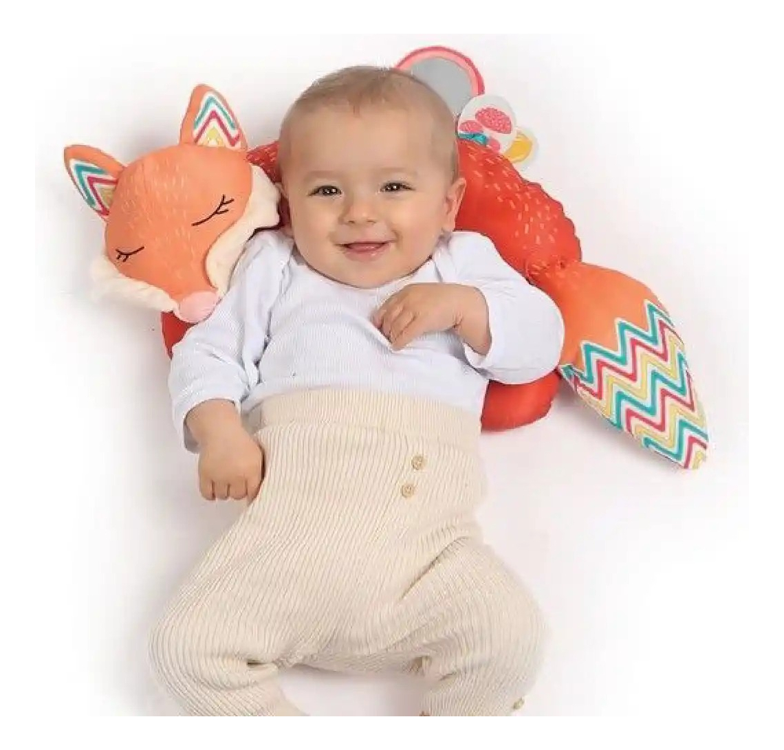 Juguete Almohada De Actividades Ludi Zorro Desarrollo Motriz