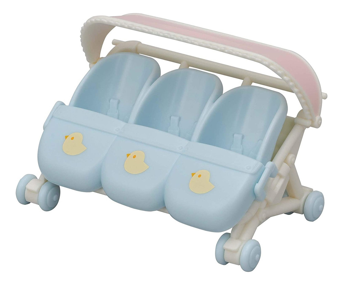 Sylvanian Families Carrito De Trillizos Infantil Niños Trex