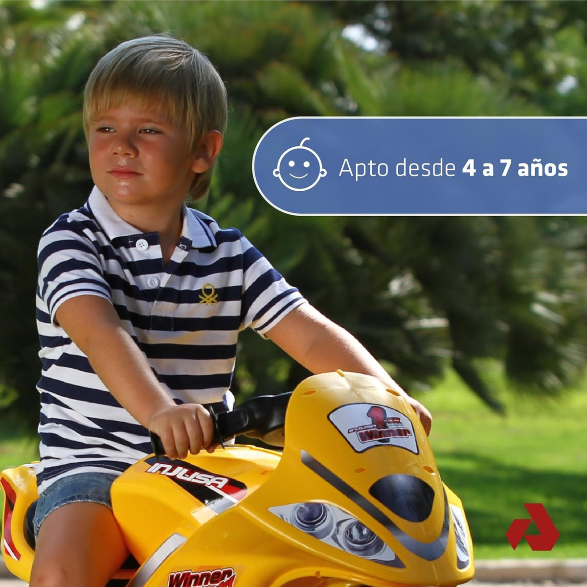Moto Buggy Deportiva Corre Pasillos Spiderman Injusa Trex