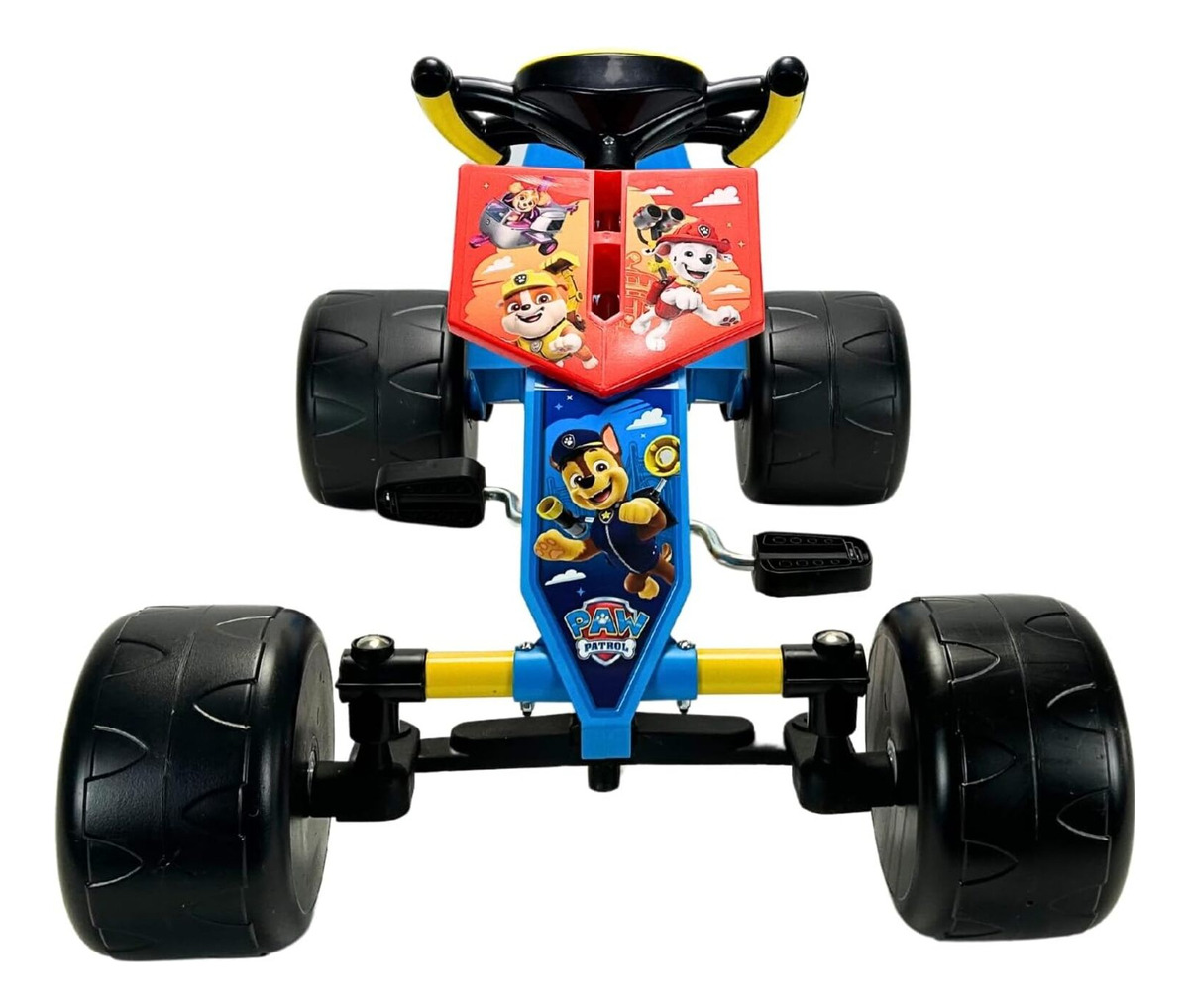Kart Karting Pow Patrol Pedal Disney Injusa 100% Español Tx