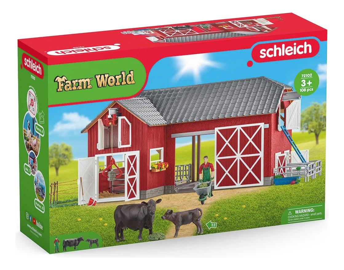 Gran Finca Black Angus Schleich Juguete Niño Diversion Tx