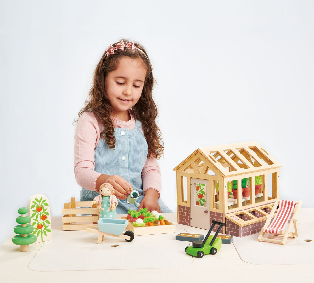 Juguete Niños Invernadero Y Jardin Tender Leaf Madera Trex®