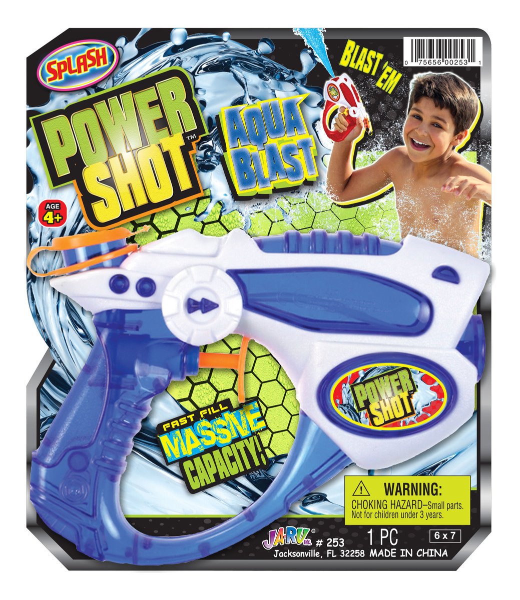 Pistola De Agua Alienigena De Mano Ja Ru Recargable Poderosa